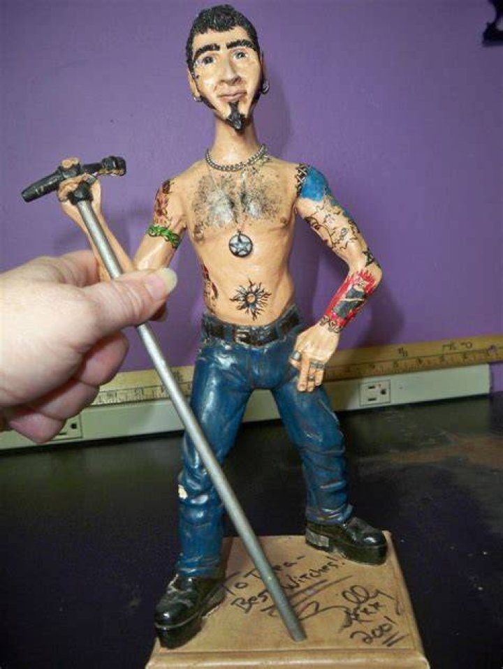 Another shot of Sully Erna Art Doll I made in 2001. First sculpt I ever
