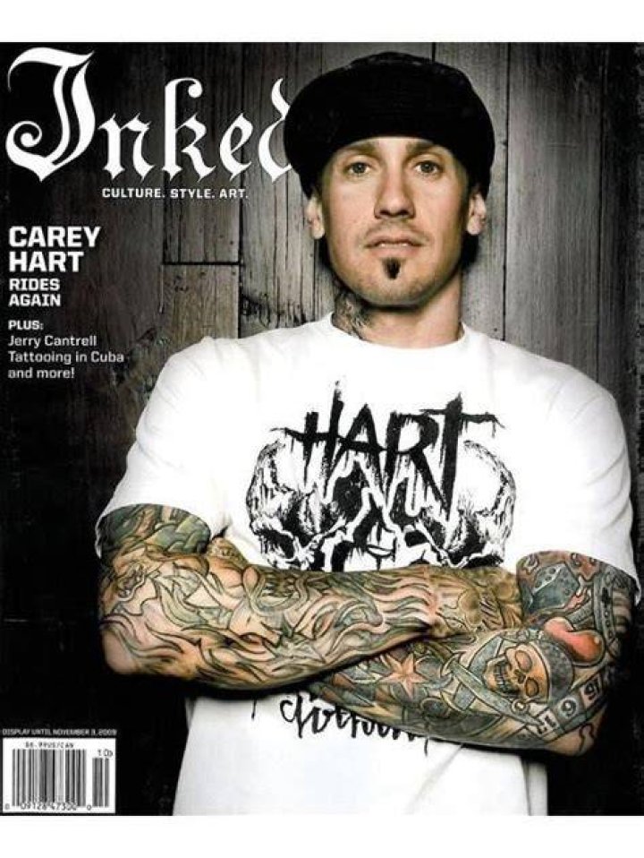 Carey Hart Inked Magazine Photo (11051465) Fanpop