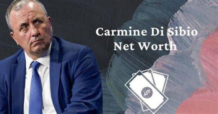 Carmine Di Sibio Net worth, How much his Salary? Age, Family, Wife, Is