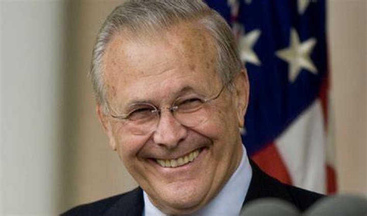 Donald Rumsfeld, Rot in Hell