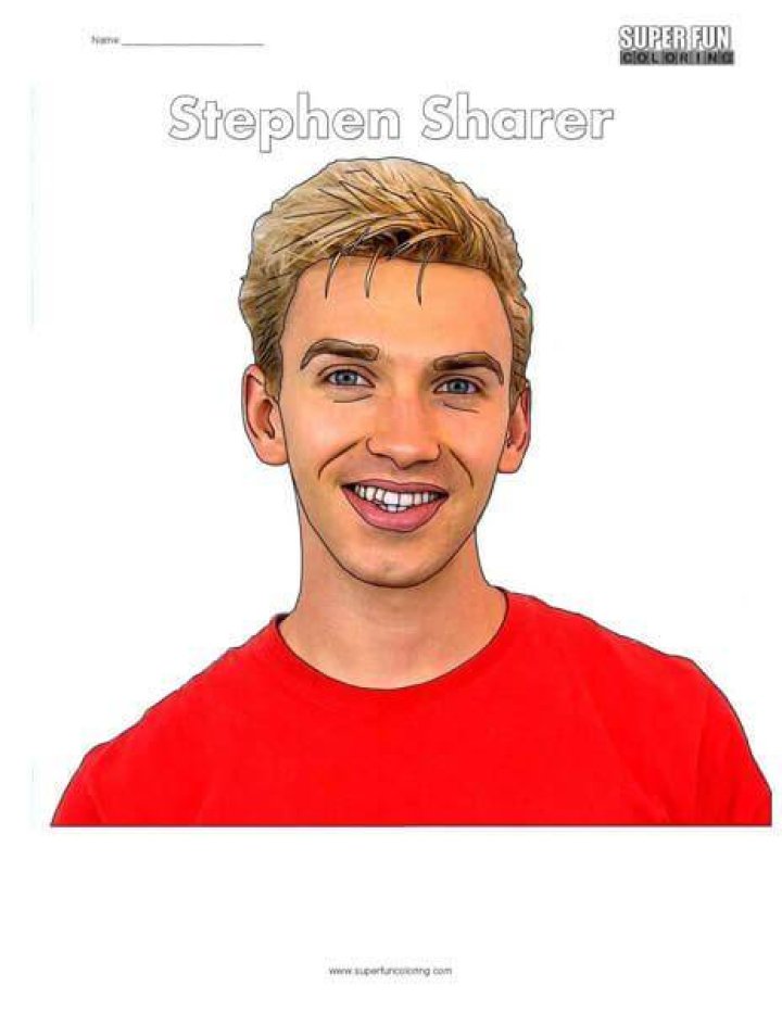 Download Stephen Sharer Coloring Pages Pics