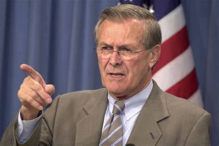 In 2003, Donald Rumsfeld gave a perfect explanation for why people riot