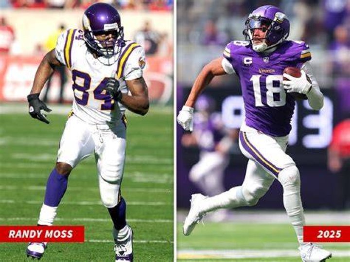 Justin Jefferson overtakes Randy Moss for receiving yards record