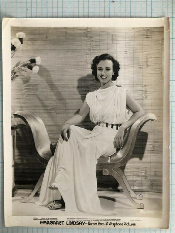 Margaret Lindsay (September 19, 1910 May 9, 1981) American film actress.