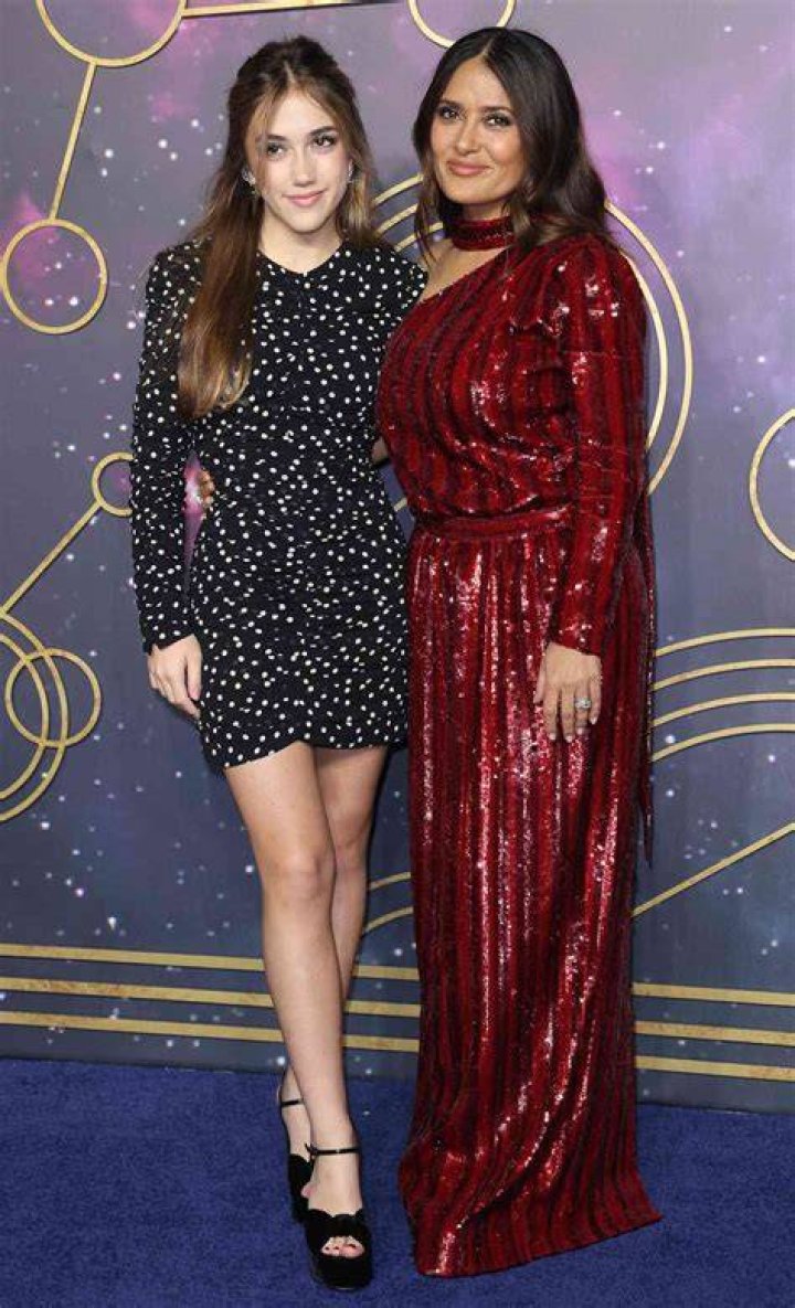 Salma Hayek&rsquo;s Daughter Valentina Soars in Platforms for Saint Laurent