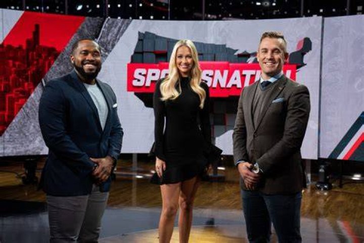 SportsNation's Colin Cowherd in his A tuxedo on the red carpet at the